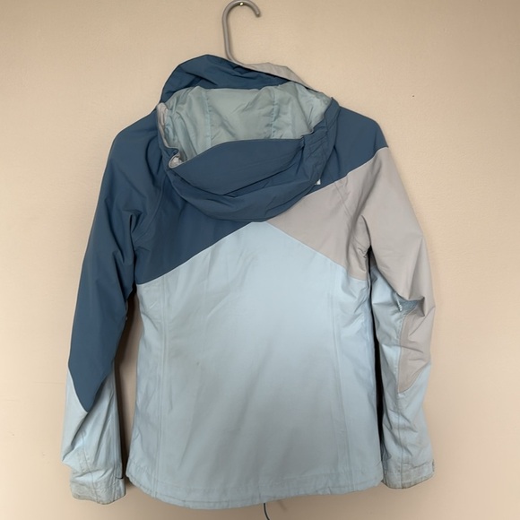 Blue color block Northface jacket size XS - Picture 4 of 8